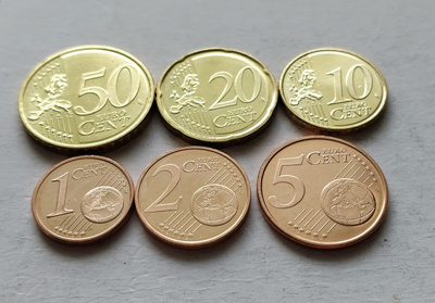 1 c - 50 c, v. 2015, Suomi, unc