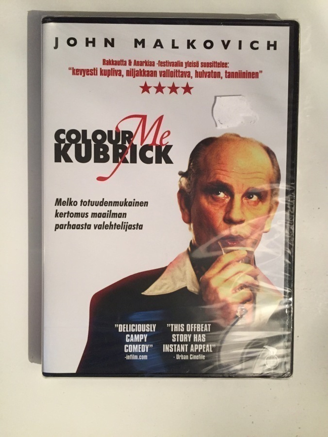 Colour Me Kubrick (DVD) John Malkovich [UUSI!]
