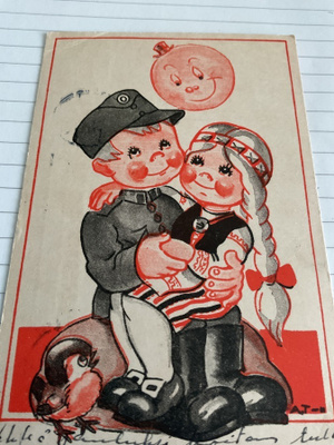 Sotilaspostikortti, MAIJA ja KALLE 1942