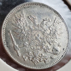 50- (tyyppi II) ja 25-PENNIÄ(tyyppi I ) v.1917 - pikkukuva 3