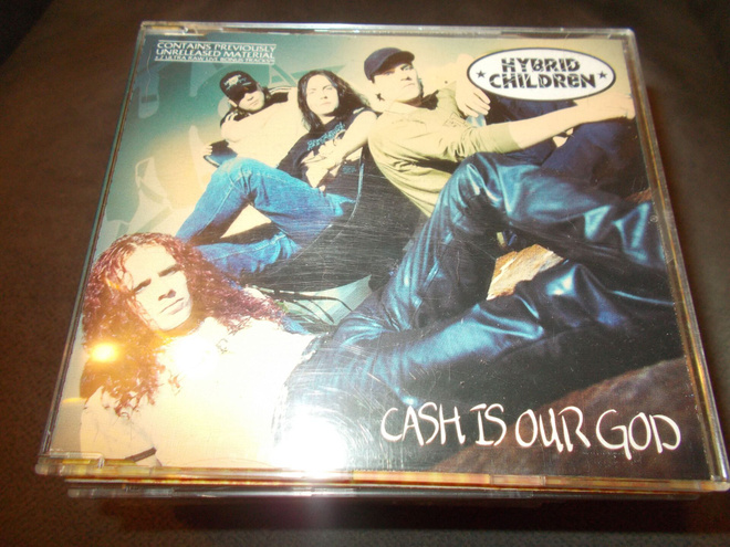 CD-EP HYBRID CHILDREN ** CASH IS OUR GOD **