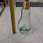 Hehkulampun muotoinen Electrico lasipullo - pikkukuva 1
