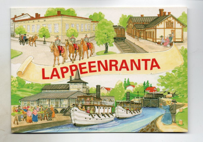 Lappeenranta: taittokortti
