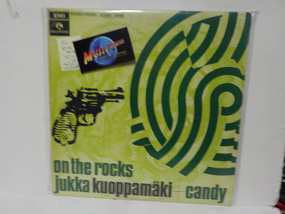 JUKKA KUOPPAMÄKI AND CANDY - ON THE ROCKS VG-/EX LP