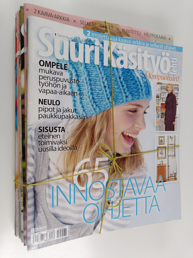 Suuri käsityö vuosikerta 2010 (nrot 1-12) (+kaavat)
