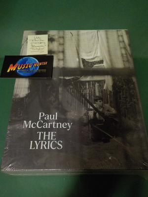 PAUL MCCARTNEY - THE LYRICS UUSI 2x KIRJA BOKSI