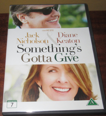 Something´s Gotta give, Jotain annettavaa dvd komedia