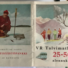 VR talvimatkat 25-50% alennuksella talvialennus 1955 - pikkukuva 1