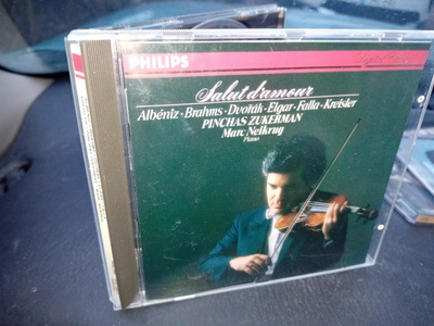 CD Pinchas Zukerman : Salut D'amour ( SIS POSTIKULU  )
