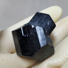 Xinjiang musta turmaliini 1573.20ct schörl viistehiontalaatu - pikkukuva 5