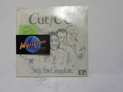 CUT/CC - SONGS ABOUT DESPERATION EX+/VG+ FIN 1988 7"