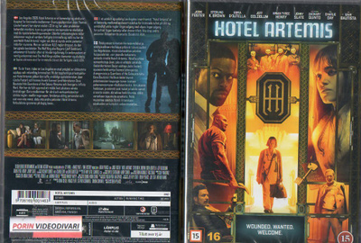 Hotel Artemis (37 690) UUSI -FI- DVD jodie foster 2017