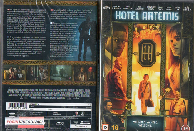 Hotel Artemis	(37 690)	UUSI	-FI-	DVD			jodie foster	2017