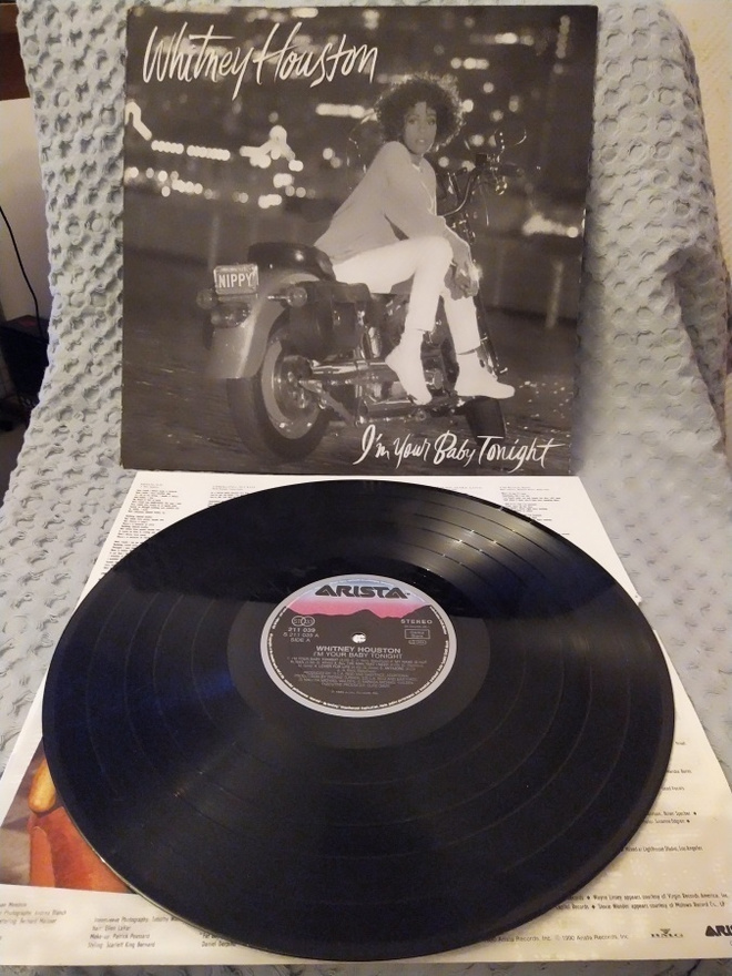 WHITNEY HOUSTON - I'M YOUR BABY TONIGHT LP