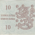 10 Markkaa 1963 Litt.A T-sarjan tähti, kl.6 - pikkukuva 2