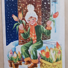 AinA: Lapsi myy tulppaaneja korista ja ruukuissa, p. 1943 - pikkukuva 1