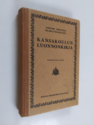 Vihtori Järvinen : Kansakoulun luonnonkirja