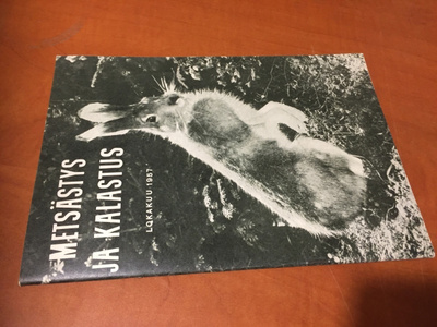 METSÄSTYS JA KALASTUS 10/1957 HYVÄ