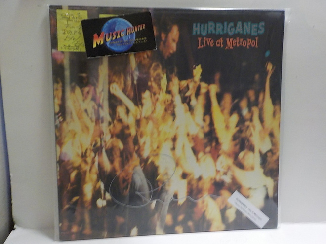 HURRIGANES LIVE AT METROPOL EX+/EX+ LP + REMU+JANNE NIMMARIT