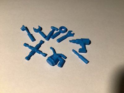 Lego Friends täydellinen työkalusarja sininen