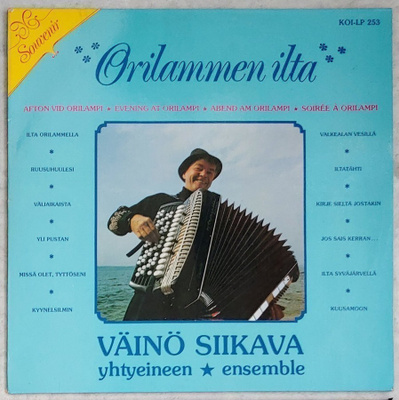 VÄINÖ SIIKAVA Orilammen Ilta – Koivu LP 1978, Rauno Lehtinen