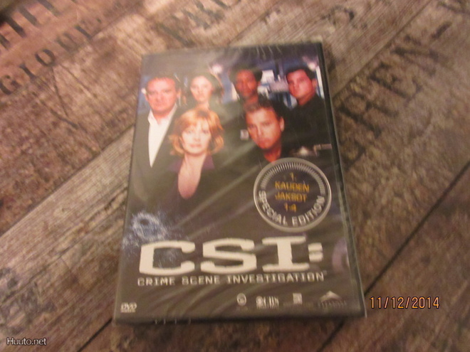 CSI 1.kausi (jaksot 1-4) (DVD) *UUSI*