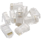 Bandridge Liitin RJ45 Uros, PVC, Läpinäkyvä, 10kpl *UUSI* - pikkukuva 2