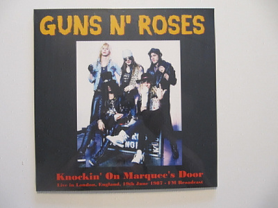 Guns N' Roses  Knockin' On Marquee's Door LP
