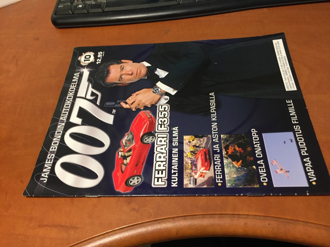 JAMES BONDIN AUTOKOKOELMA 10 HYVÄ