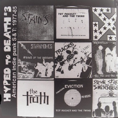 HYPED TO DEATH #3 comp 1977-1985 usa punk