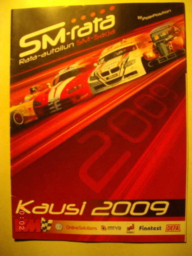 Rata-autoilun SM-sarja - Kausi 2009 (25.10)