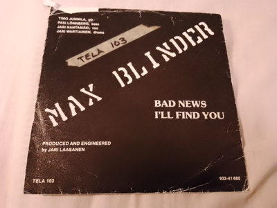 Max  Blinder - Bad news 7"