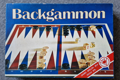 Backgammon vintage klassikko peli