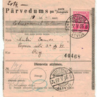Latvia Mi 235 postiosoitus, kotiinkanto pyydetty - pikkukuva 1