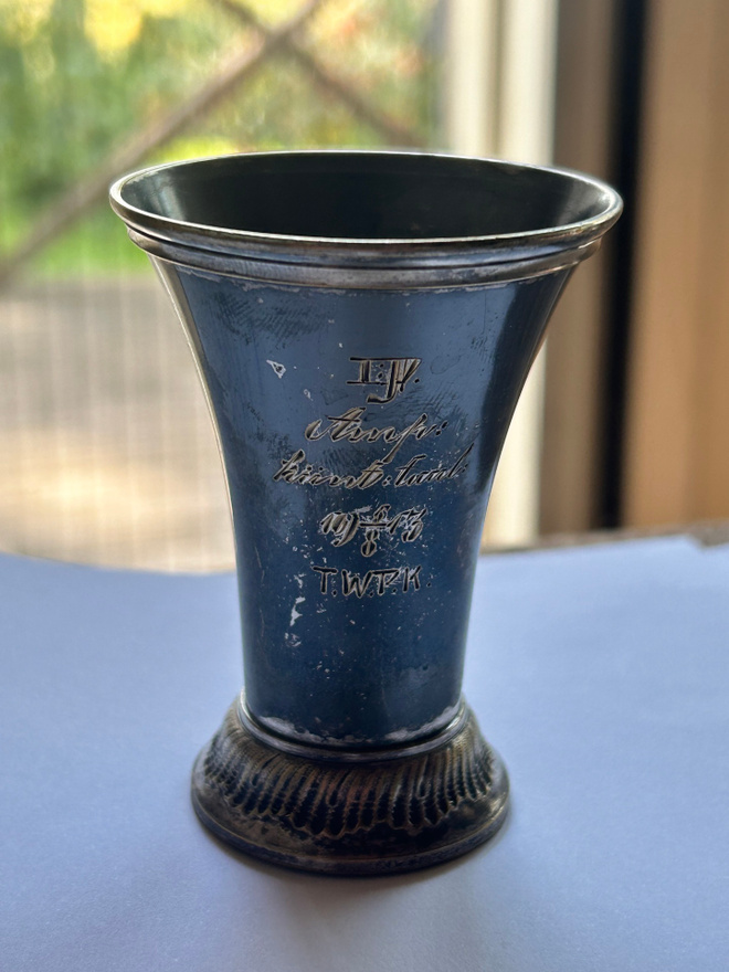 Antiikkipikari v.1913 T.W.P.K. kiertopalkinto (GAB)