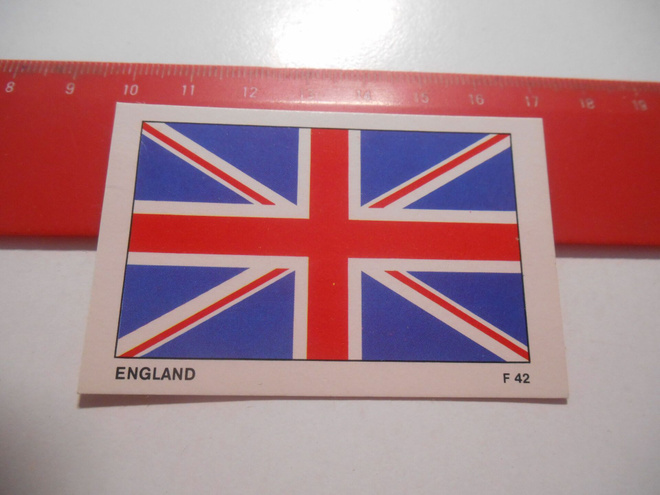 Dandy Flag parade  purkkakuva # F 42 England