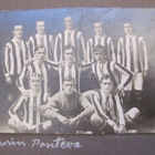 VANHA Valokuva Postikortti Viipurin Ponteva Jalkapallo 1900- - pikkukuva 1