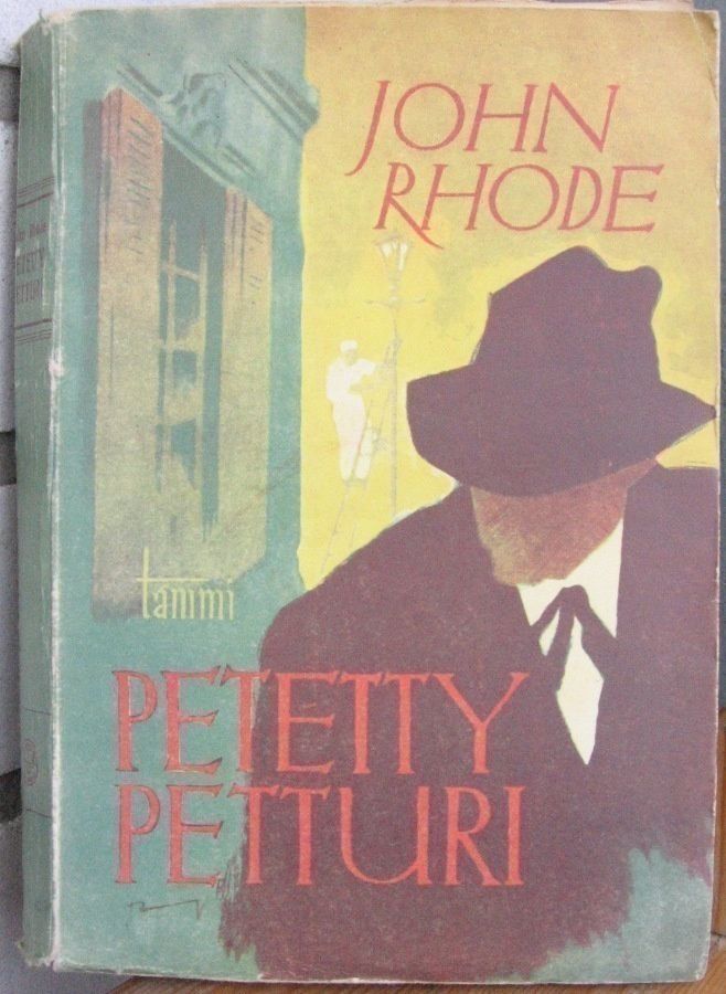 John Rhode: Petetty petturi, Tammi 1944. 288 s.