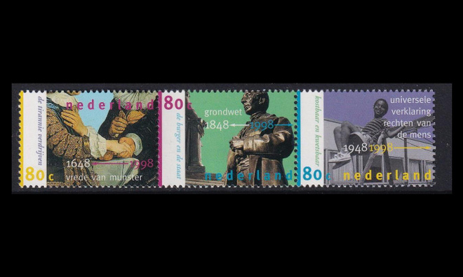 Alankomaat 1649-51ds ** Vuosipäiviä (1998)