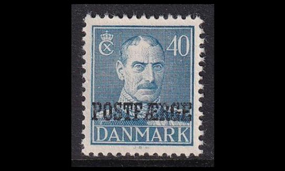 Tanska PF_29 ** Christian X 40 öre (1945)