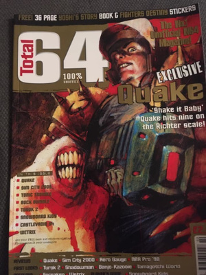Pelilehti Total 64 #2 (1997) - Nintendo