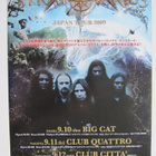 Stratovarius Japani esite Kiertue 2009 UUSI Flyer - pikkukuva 1