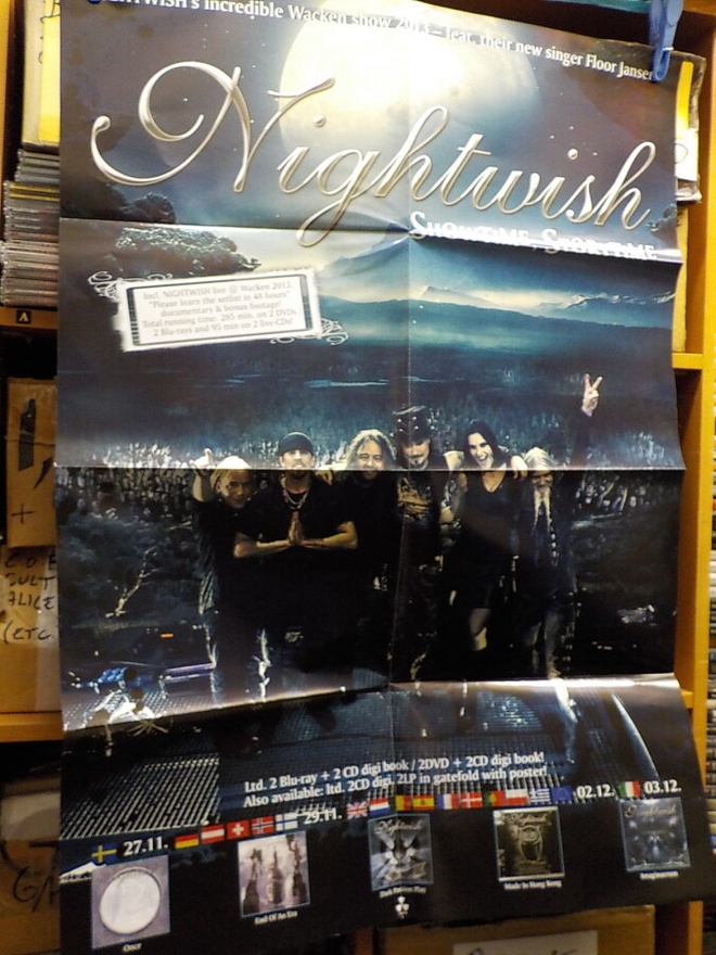 NIGHTWISH SHOWTIME STORYTIME FOLD-OUT JULISTE
