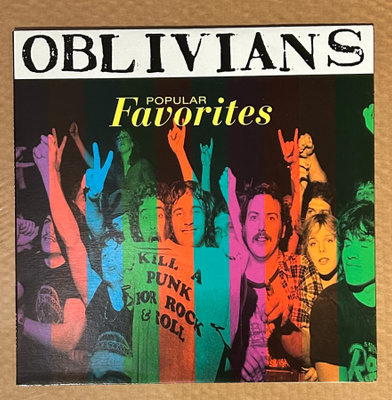 OBLIVIANS : Popular Favorites - LP ( käytetty )