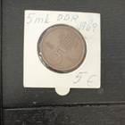 Itä-Saksa, 1969, 5 markkaa - pikkukuva 1