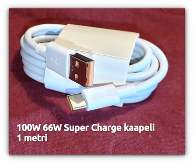 Honor 6A 100W USB A -> USB C SuperCharge kaapeli / 1m #31940