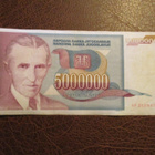 YUGOSLAVIA 5 000 000 DINAR 1993 (K12-S77) - pikkukuva 1
