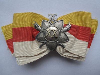 Palokunta ansiomerkki v.1912 hopeaa