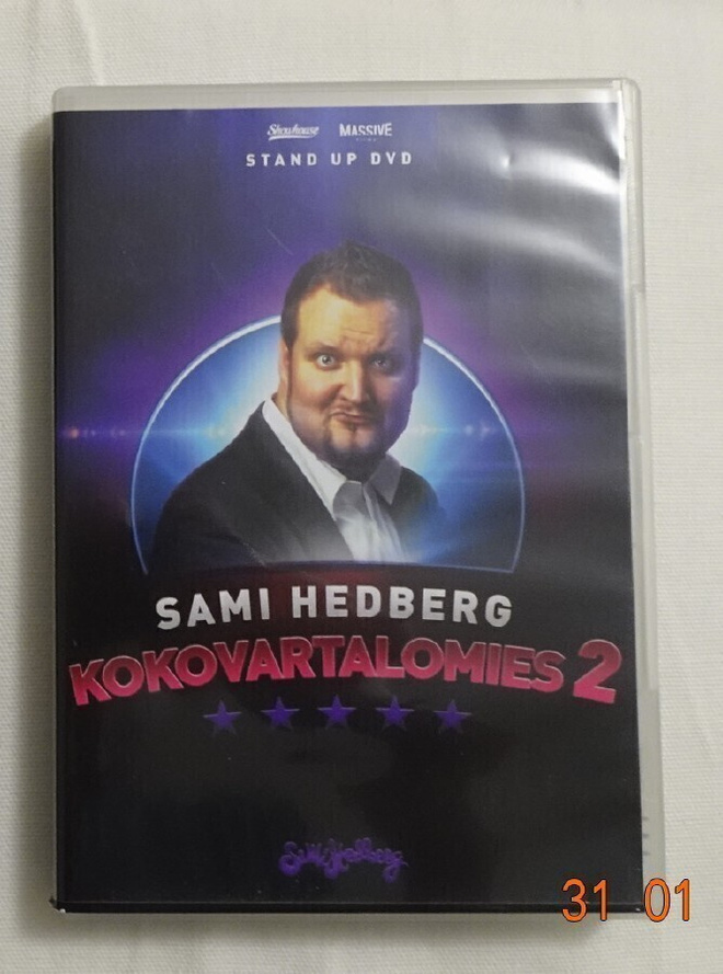 dvd, Sami Hedberg - Kokovartalomies 2 [komedia]