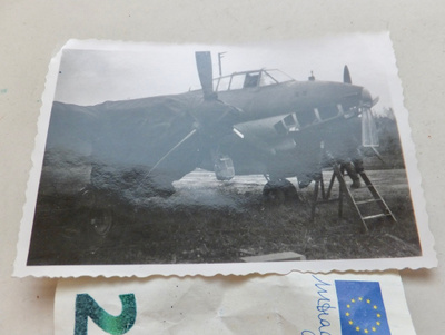 VANHA Valokuva Ilmavoimat Sotasaalis CCCP Lentokone Pe-2